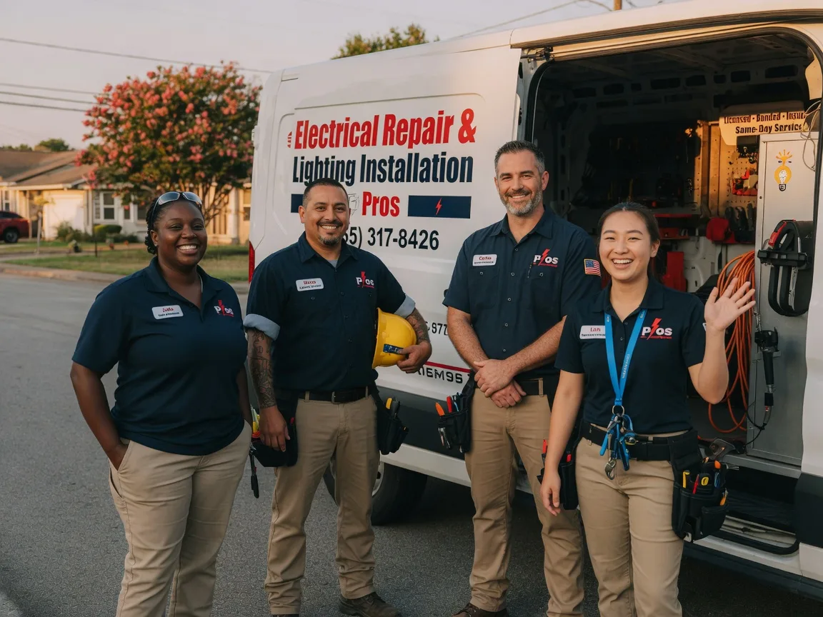 Licensed Electrician company in Bruceville, TX